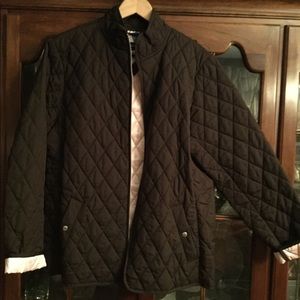 Lands End quilted jacket